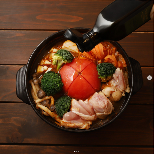 特級初榨綠橄欖油番茄火鍋